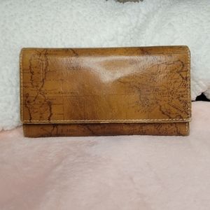 Patricia Nash World map wallet